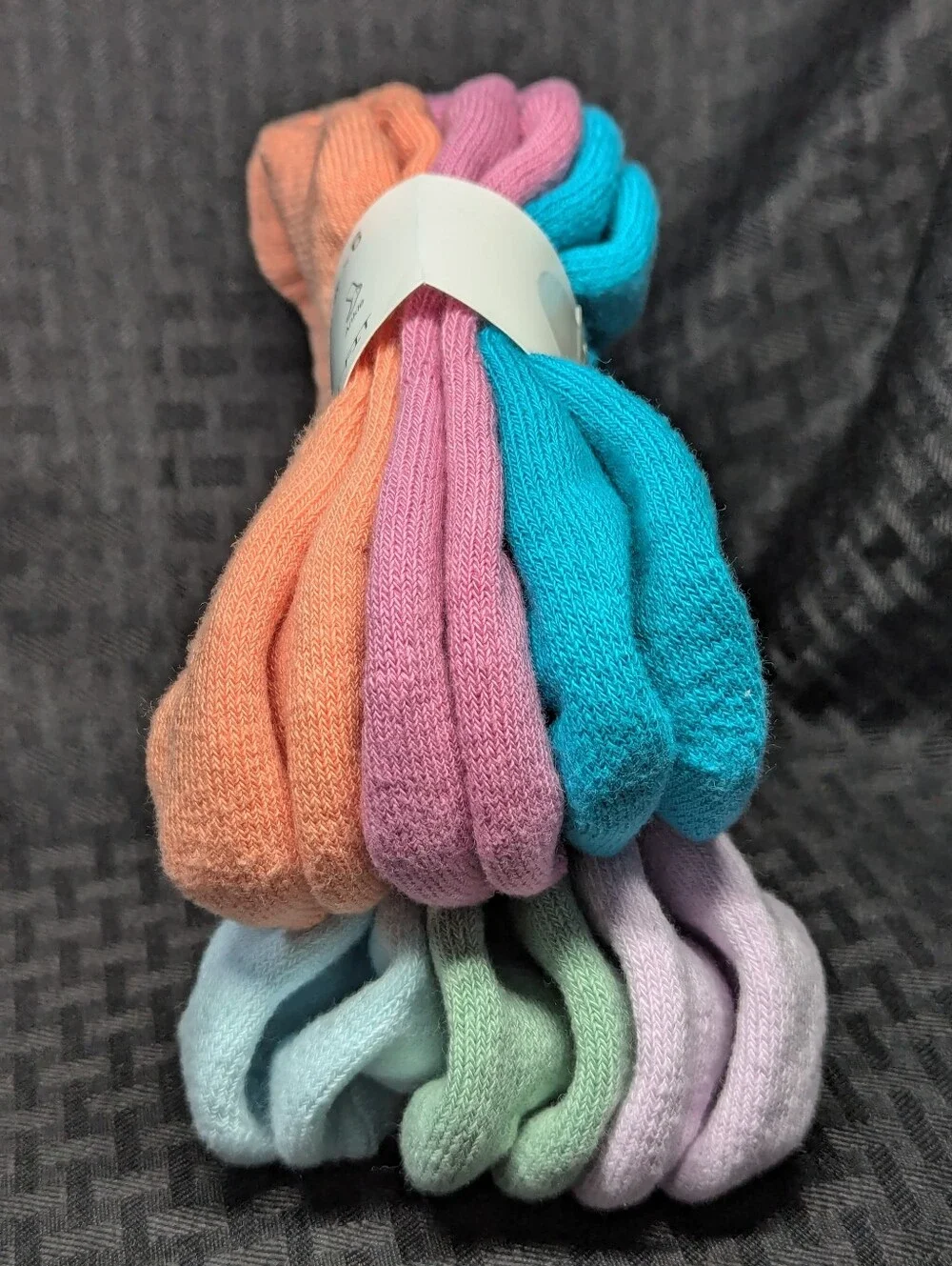 Nike Bright Cushioned Ankle Socks - 6 Pack Y10c-3Y.